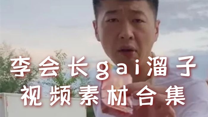 抖音李会长gai溜子系列视频无水印素材合集