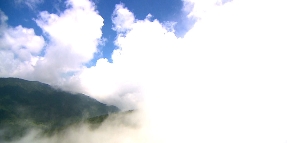 高山云雾风光视频素材