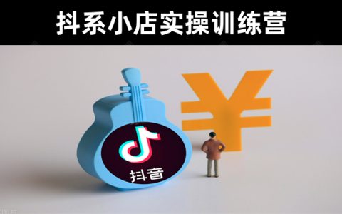 【好课分享】阿江·《抖系小店实操落地特训营》