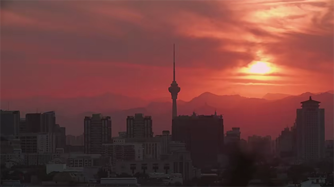 20款-城市朝阳及夕阳视频素材大全